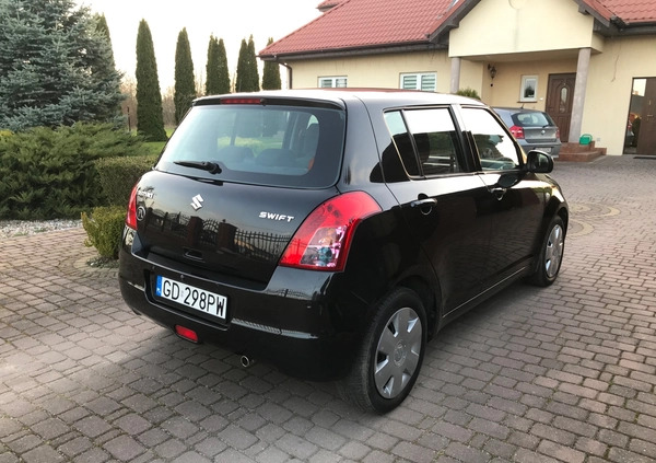Suzuki Swift cena 18900 przebieg: 102740, rok produkcji 2009 z Pułtusk małe 92